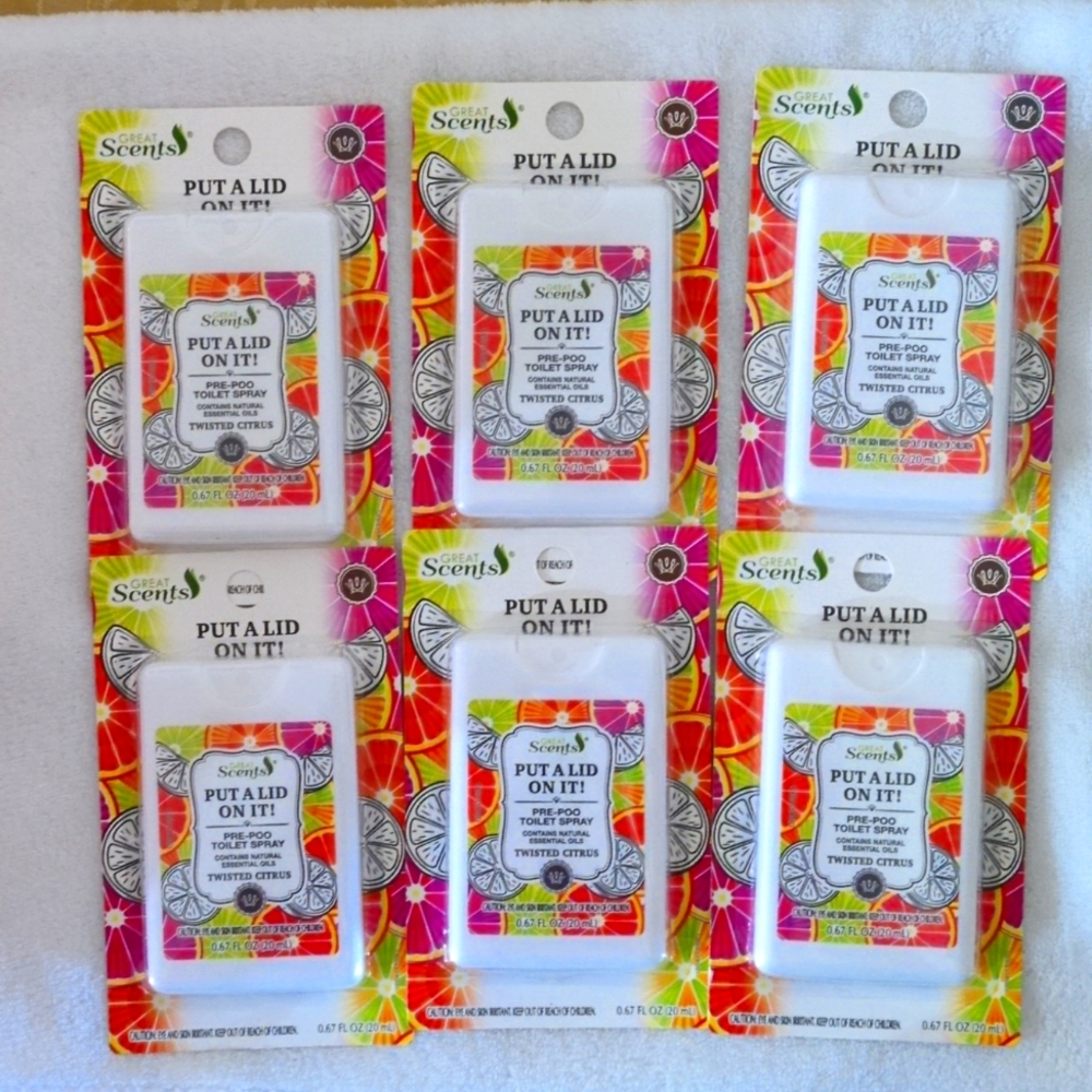6 Great Scents Put A Lid On It Pre Poo Spray Twisted Citrus Pourri
